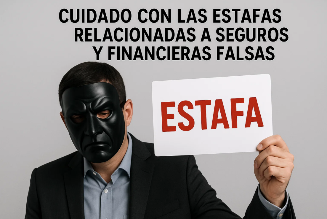 Alerta de estafa en seguros falsos